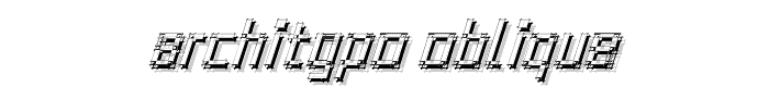 Architypo Oblique font